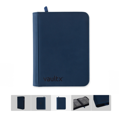 Moonlight 🌕 - Blue 4 Pocket TCG Binder *PRE ORDER*