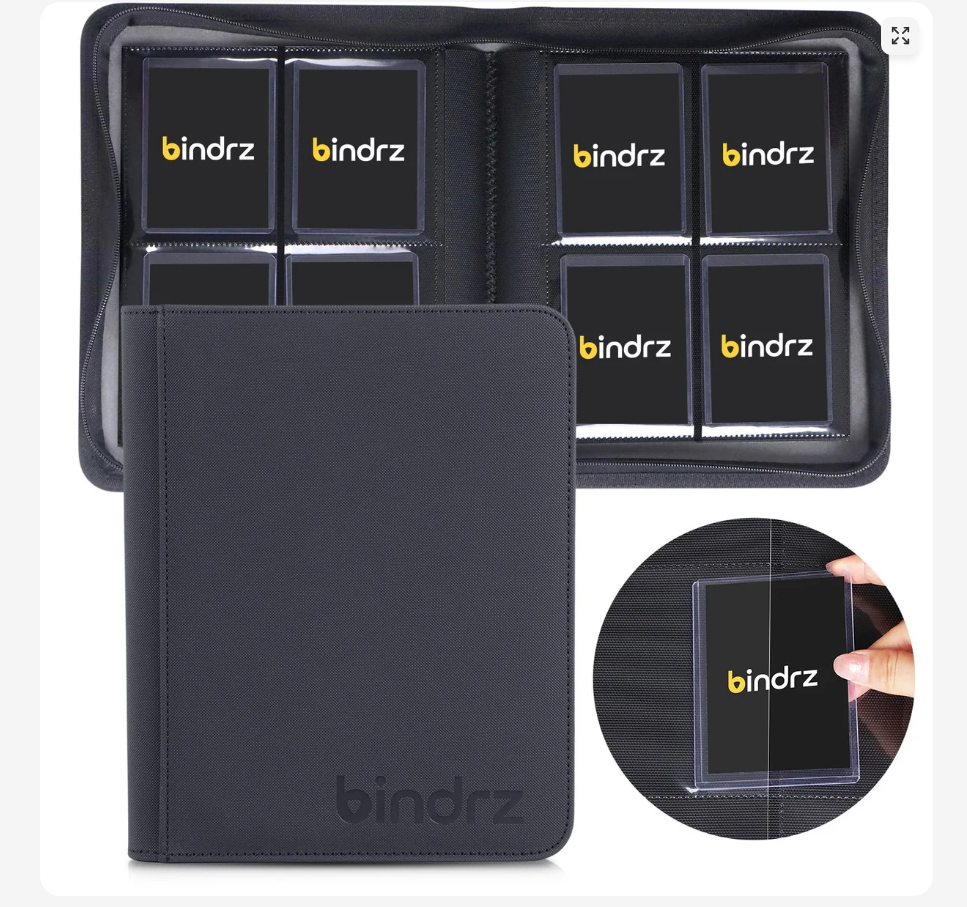 Custom Order- 4 Pocket TOP LOADER Binder