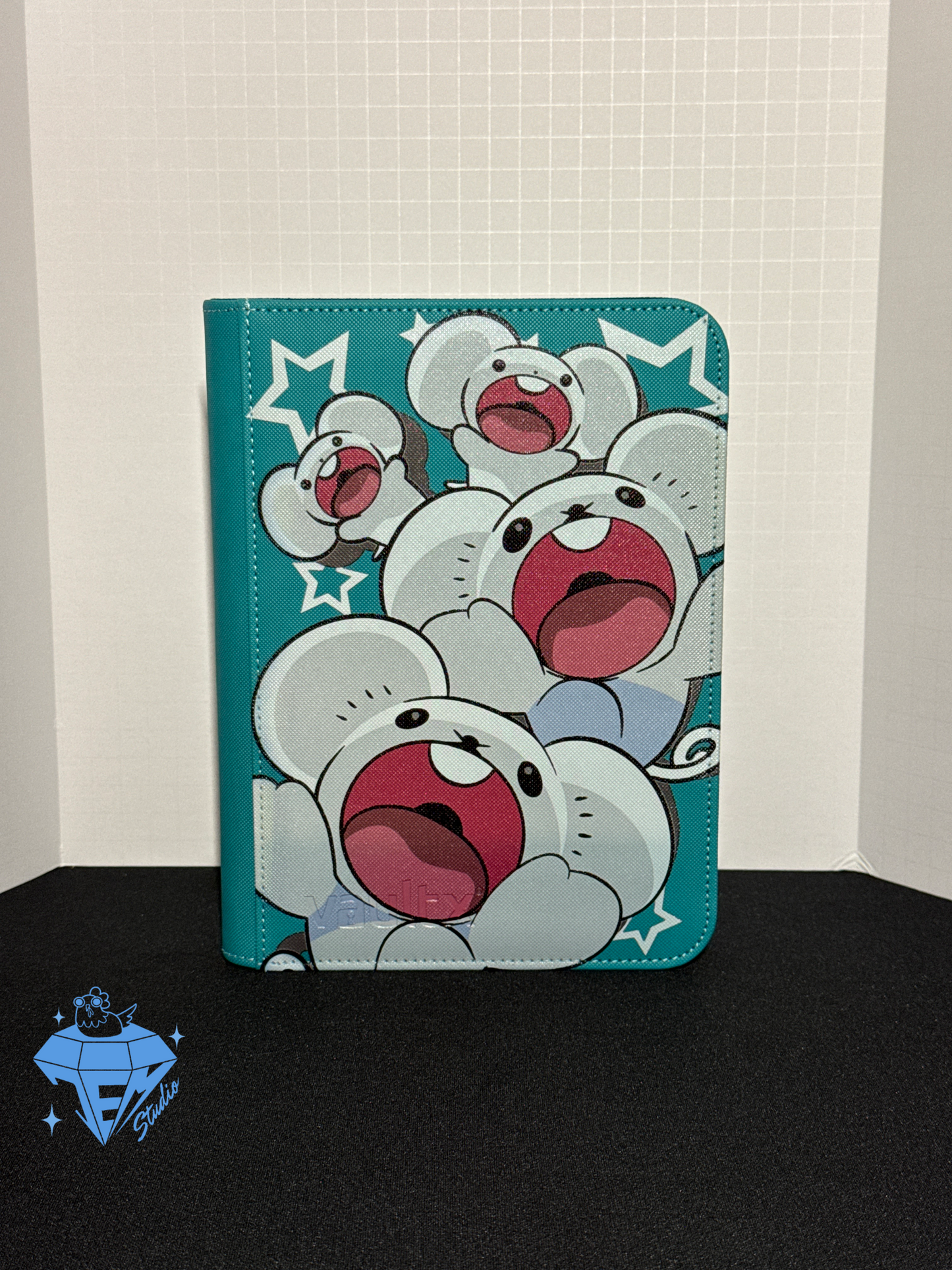 Screaming Mice 🐭⭐️- Teal 4 Pocket TCG Binder