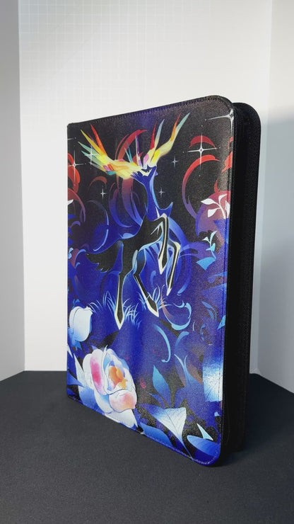 Mystic Deer 🦌 - Blue 9 Pocket TCG Binder *FLAWED*